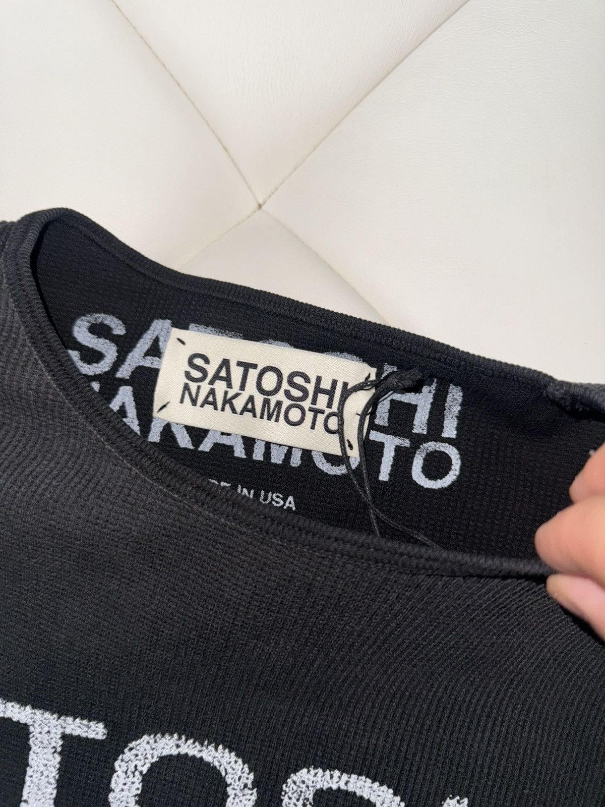 Satoshi Nakamoto Satoshi nakamoto thermal logo shirt Size US M / EU 48-50 / 2 - 3 Thumbnail