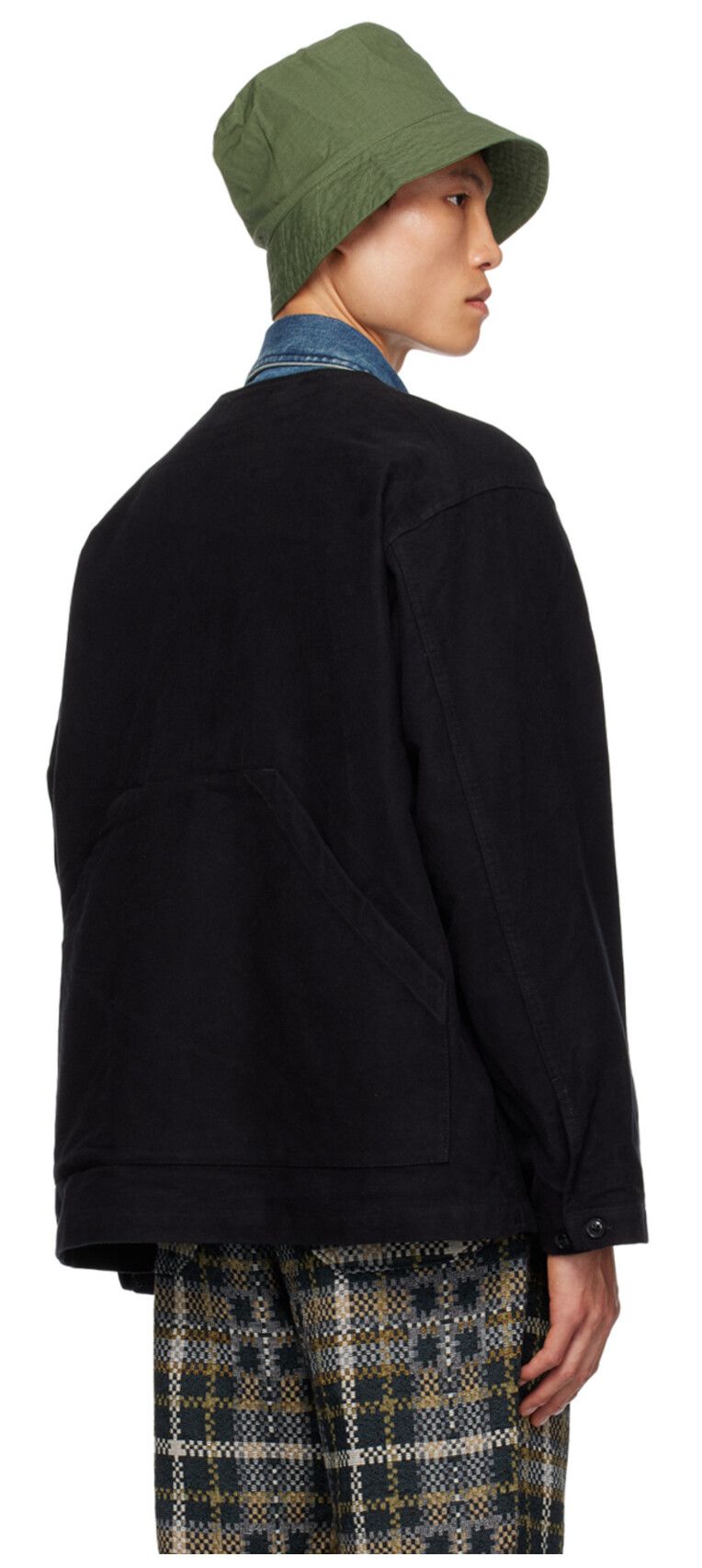 Engineered Garments Black Kangaroo Pocket Shooting Jacket Size US M / EU 48-50 / 2 - 7 Thumbnail