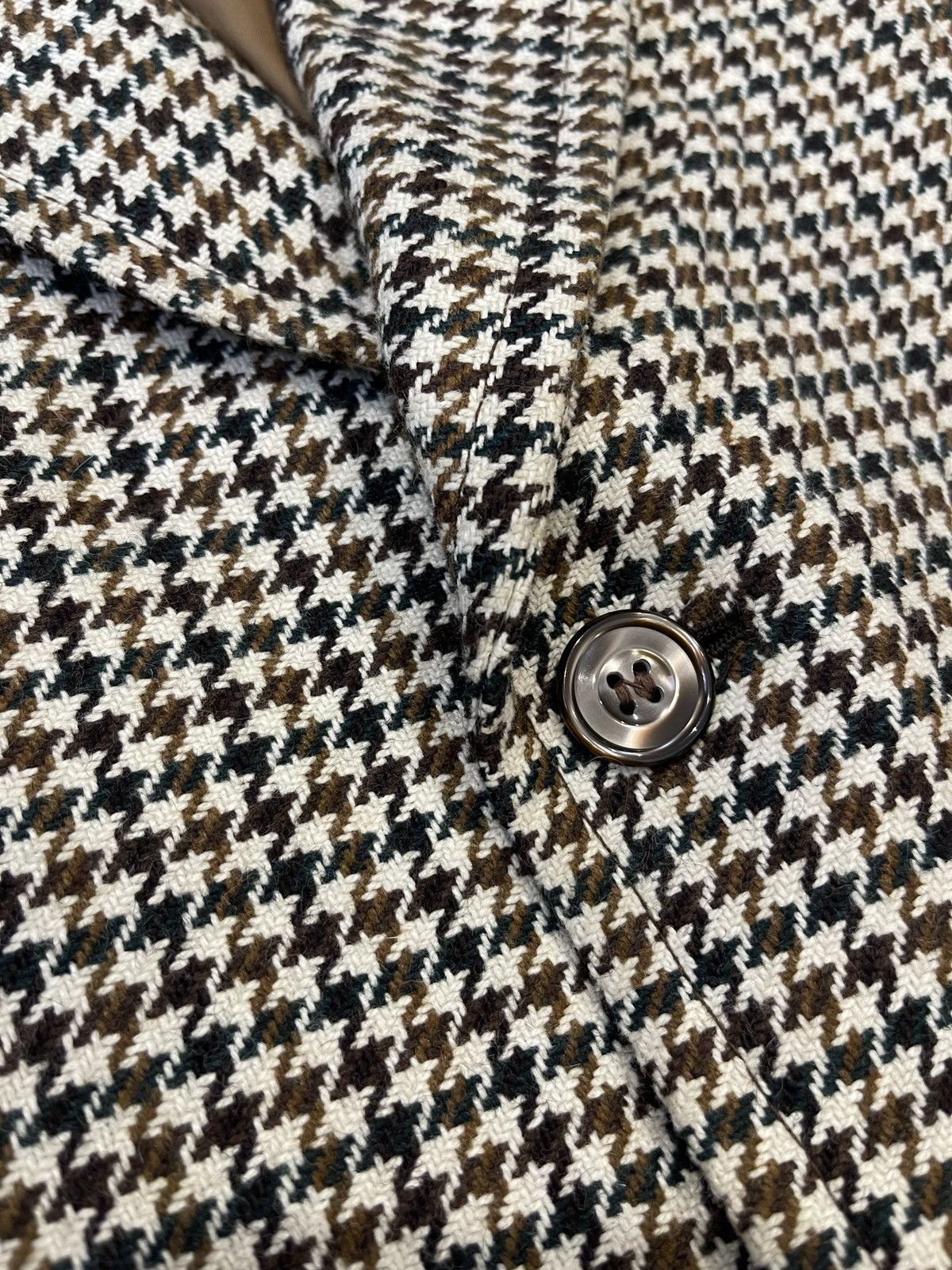 Burton Vintage rare burton Houndstooth blazer wool jacket 40R Size 40R - 4 Thumbnail