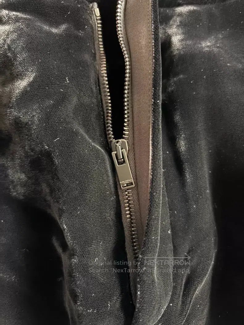 Saint Laurent Paris Saint Laurent Paris Velvet Trousers Size US 34 / EU 50 - 8 Thumbnail