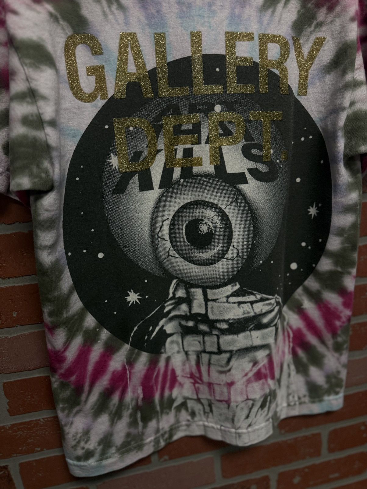 Gallery Dept. Gallery DEPT Tye Die Tee Shirt Glitter Size Small Size US S / EU 44-46 / 1 - 7 Thumbnail