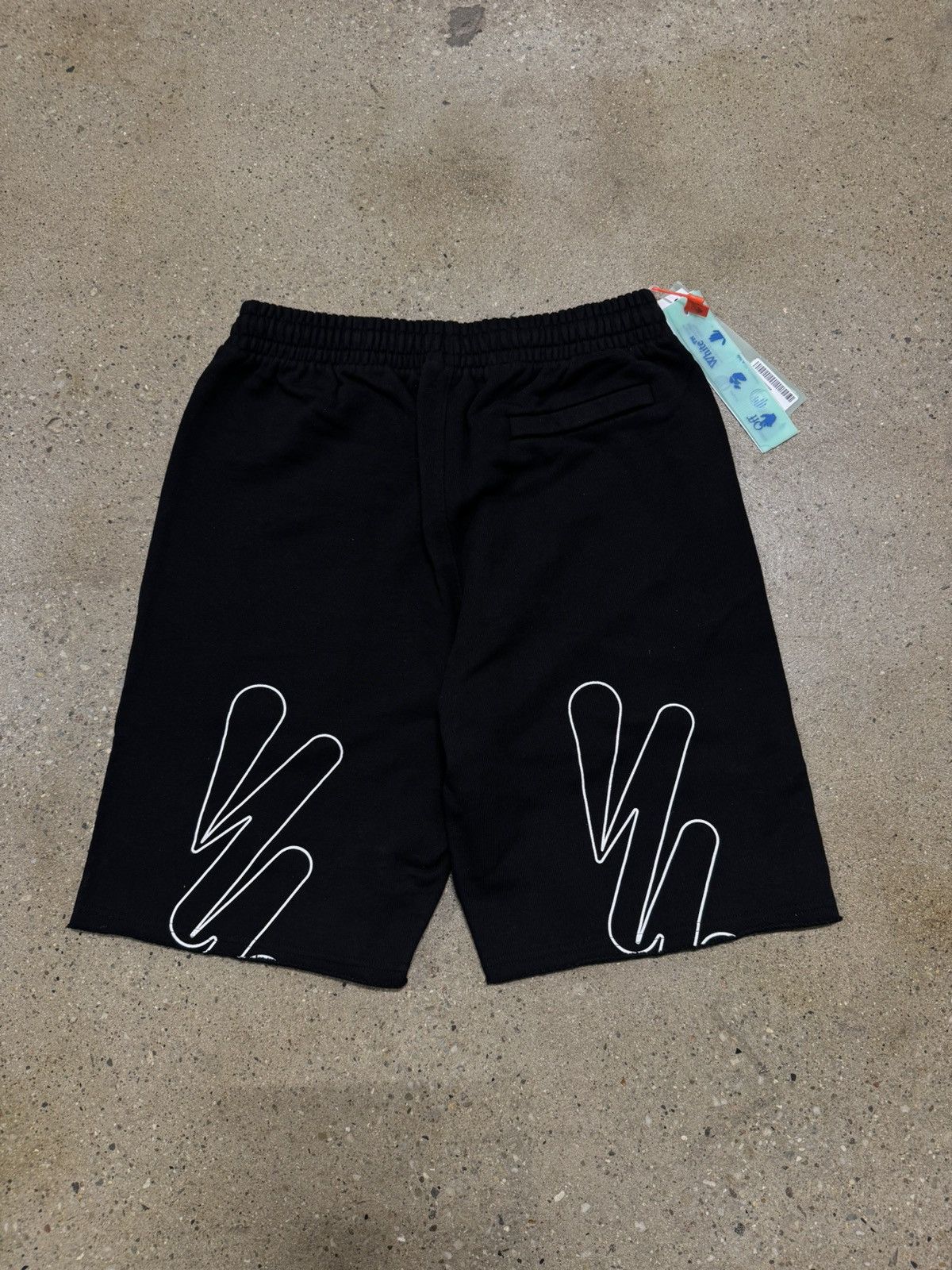 Off-White Off-White Diag Wave Sweatshorts NEW 700$ Size US 32 / EU 48 - 1 Thumbnail