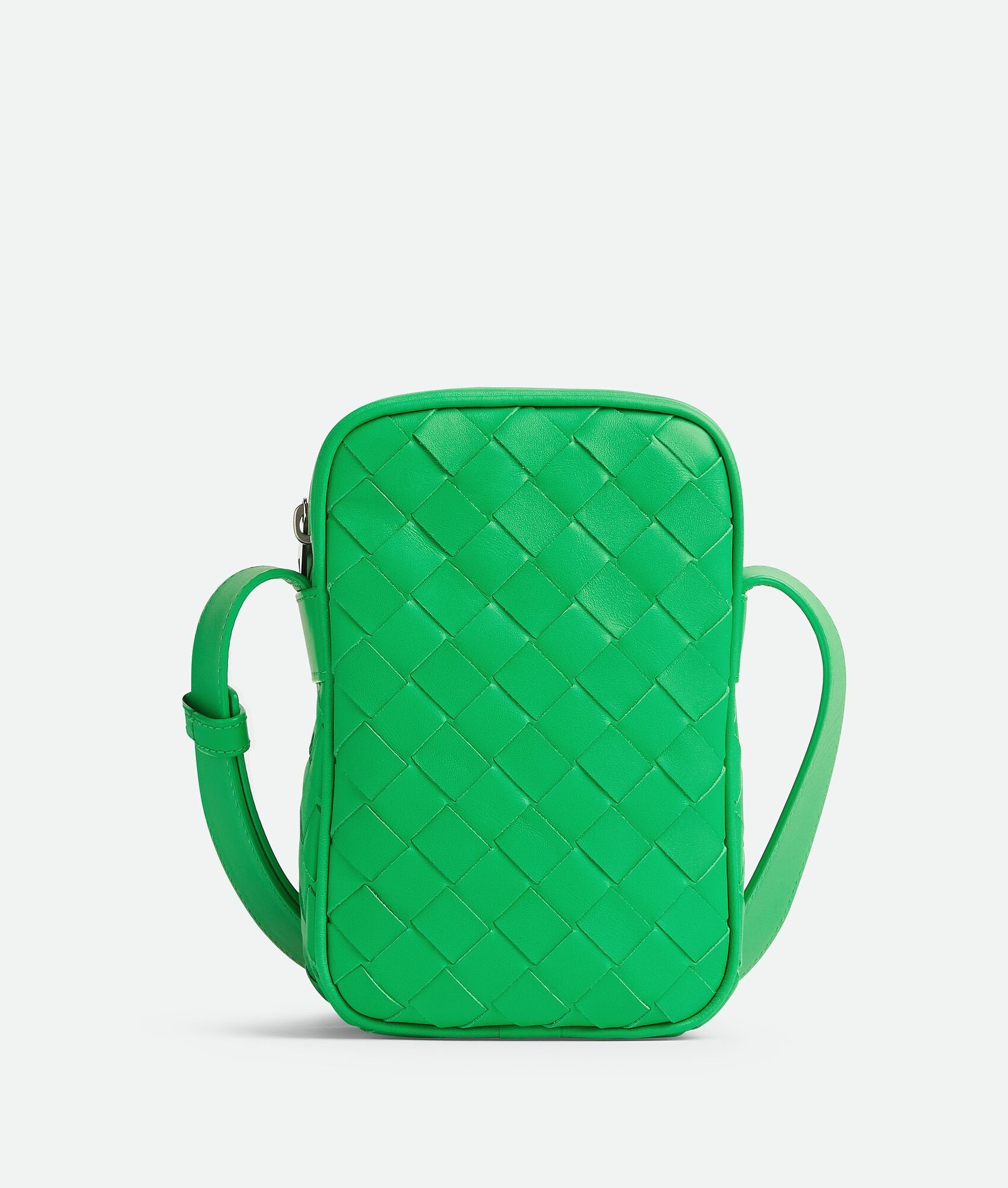 Bottega Veneta o1n1vont0225Size:OS / Unisex Intrecciato Zipped Phone Pouch Size ONE SIZE - 1 Thumbnail