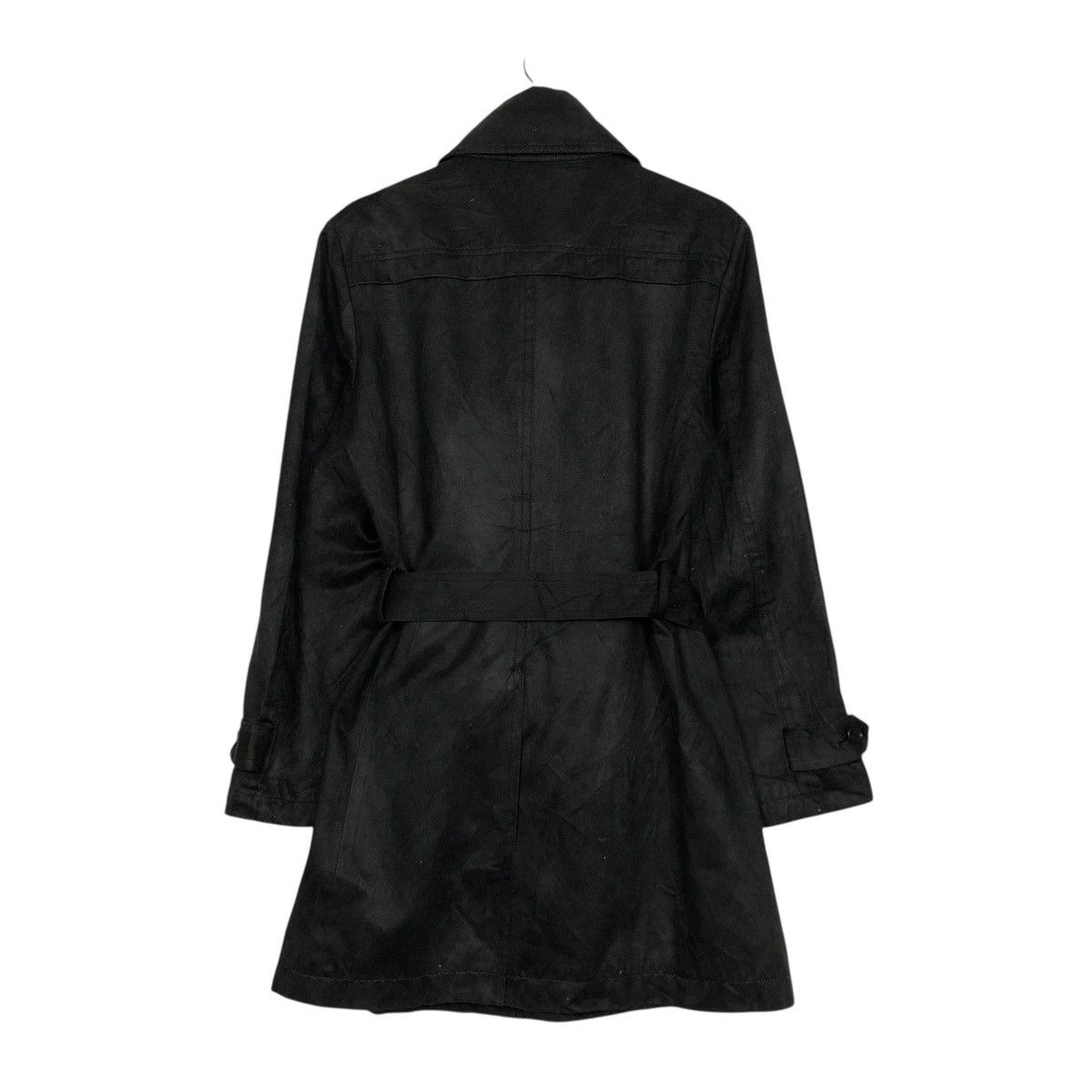 Tornado Mart 🔥RICH BLACK LONG JACKET TORNADO MART BELT BONDAGE Size US M / EU 48-50 / 2 - 10 Thumbnail