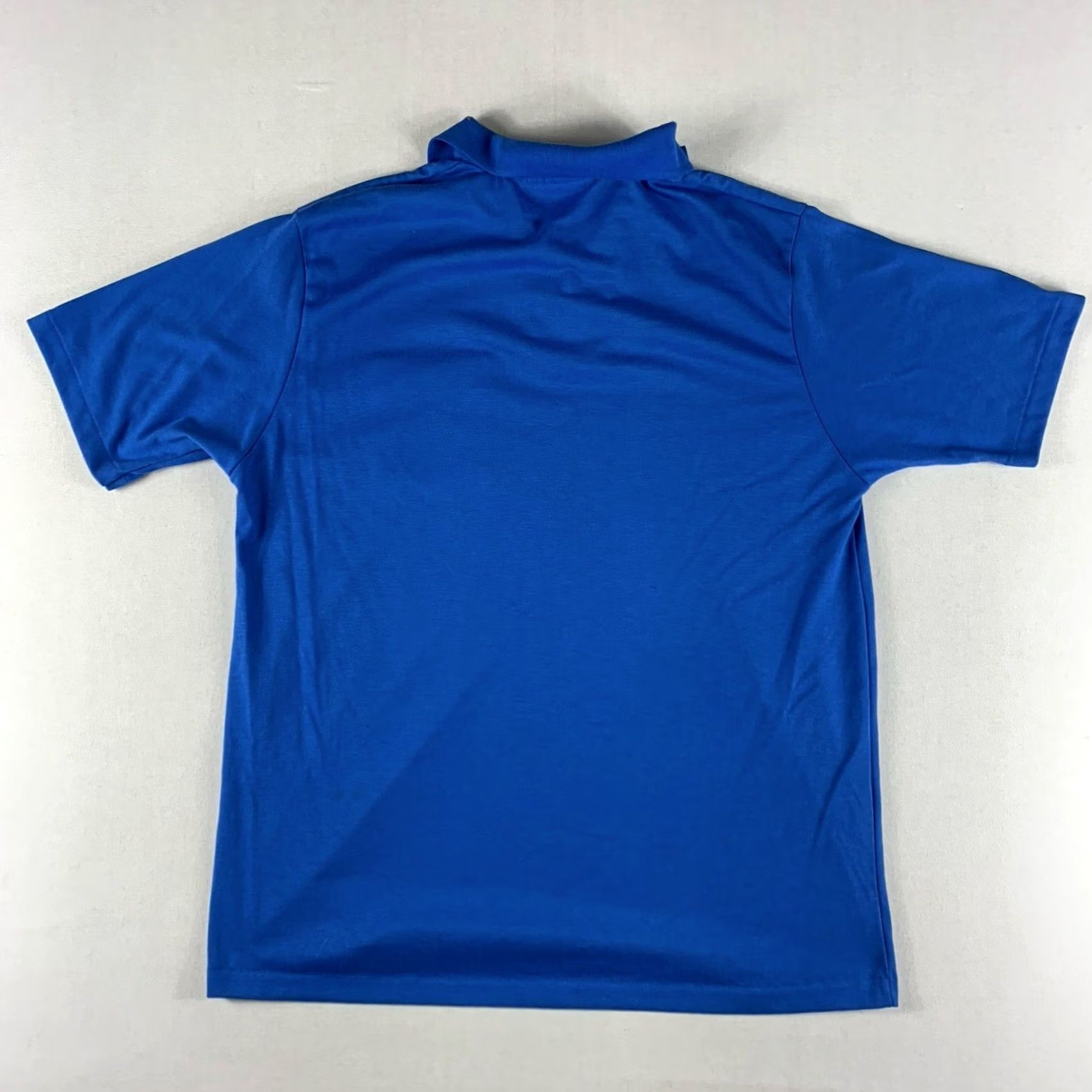 Hanes VINTAGE Hanes Forties Limited Orange County polo shirt Mens XL blue Ford Car Club Vintage Polo Shirt Mens XL Blue Ford Car Club Vintage Overall Shirt Size US XL / EU 56 / 4 - 2 Thumbnail