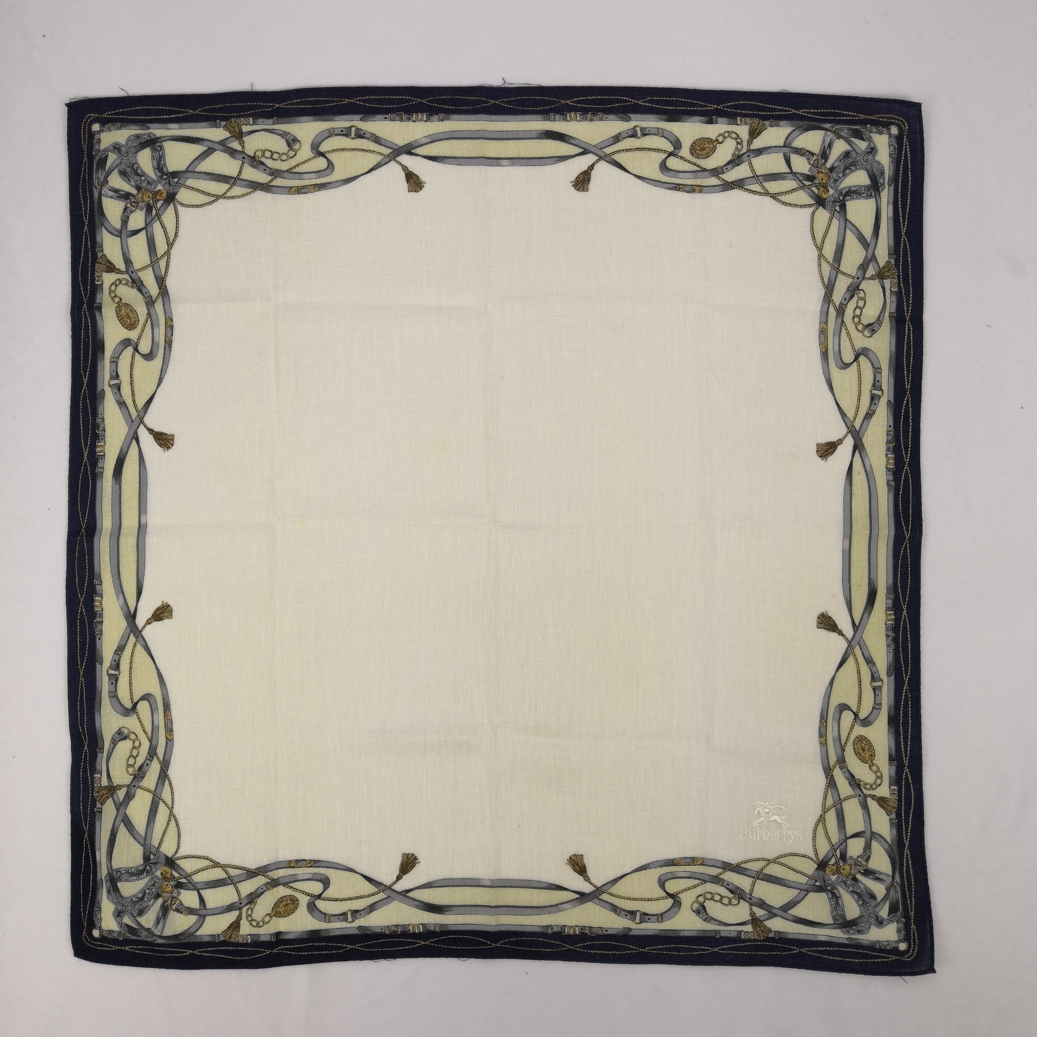 Burberry × Vintage Vintage Burberry Handkerchief Burberry's Neckerchief Bandana Size ONE SIZE - 2 Thumbnail