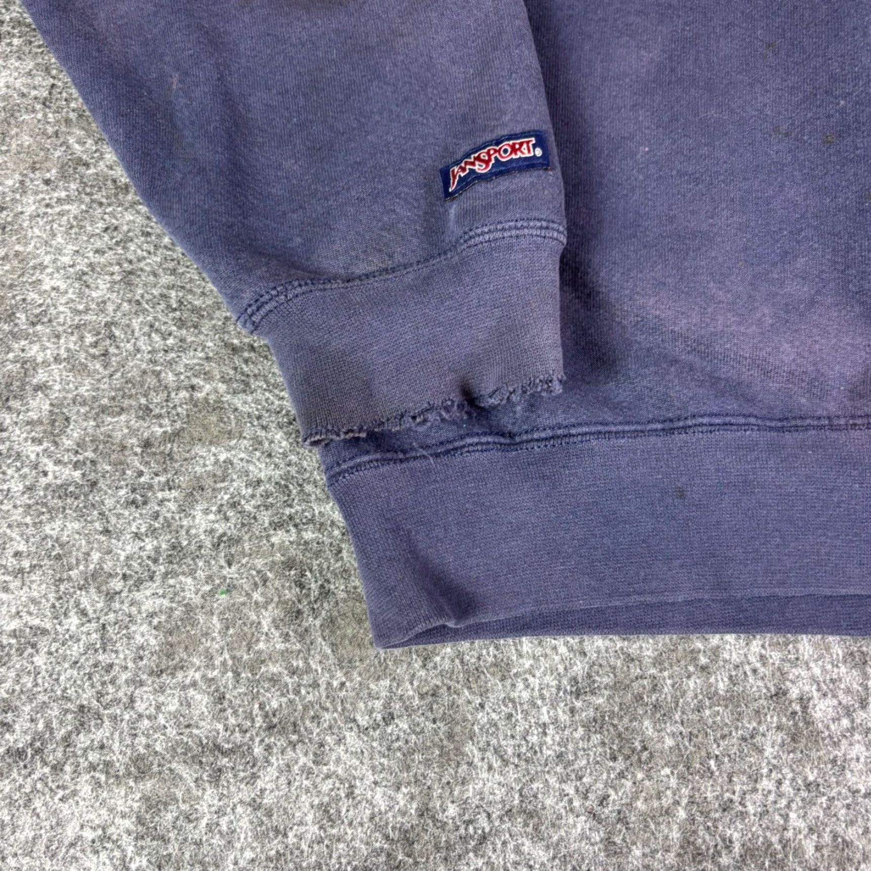 Jansport VINTAGE Jansport Sweatshirt Crewneck Pullover Navy Blue Men Larg Size US L / EU 52-54 / 3 - 4 Thumbnail