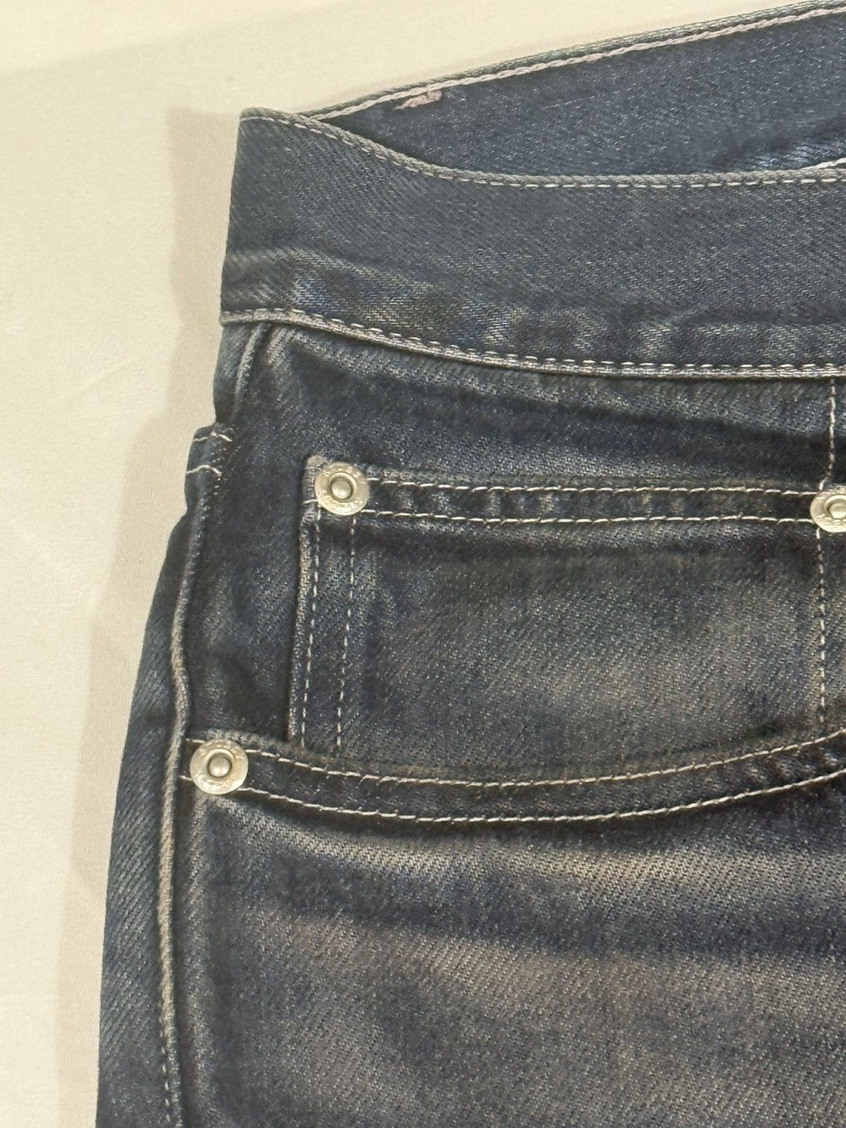 Stussy Stussy Blue Denim Vintage Wash Big OL Jeans Size US 38 / EU 54 - 7 Thumbnail