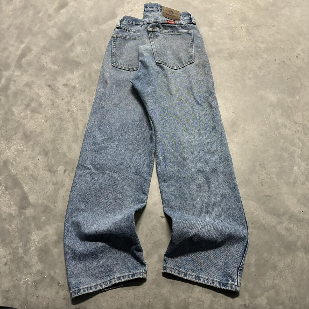 Japanese Brand Crazy Vintage Y2K/2000s Grunge Medium Wash Denim Jeans! Size US 32 / EU 48 - 4 Thumbnail