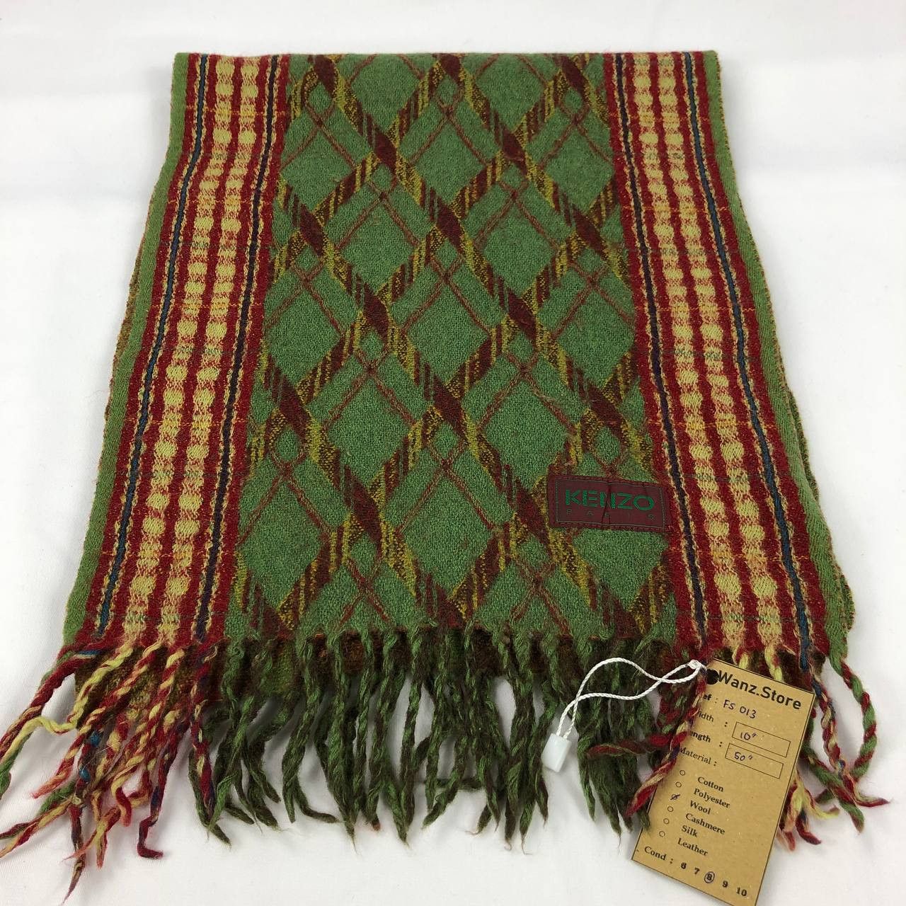 Kenzo Kenzo Scarf / Muffler / Neckwear FS013 Size ONE SIZE - 5 Thumbnail
