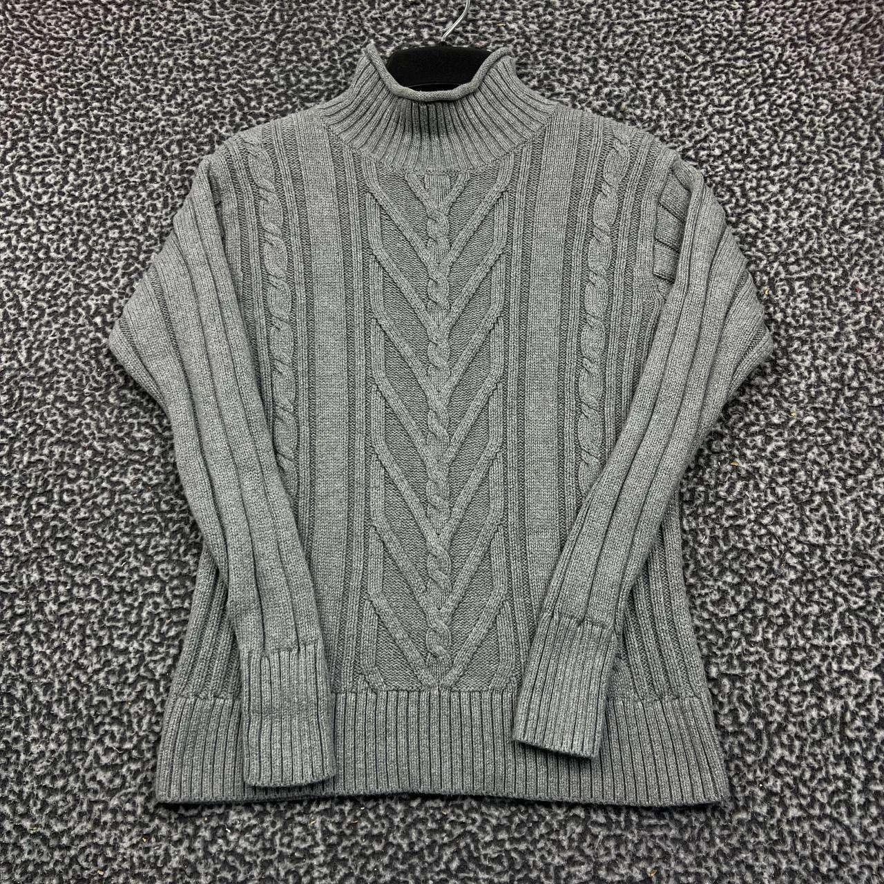 J.Crew J. Crew Sweater Pullover Cable Knit Turtleneck Cotton XS Size XS / US 0-2 / IT 36-38 - 1 Thumbnail