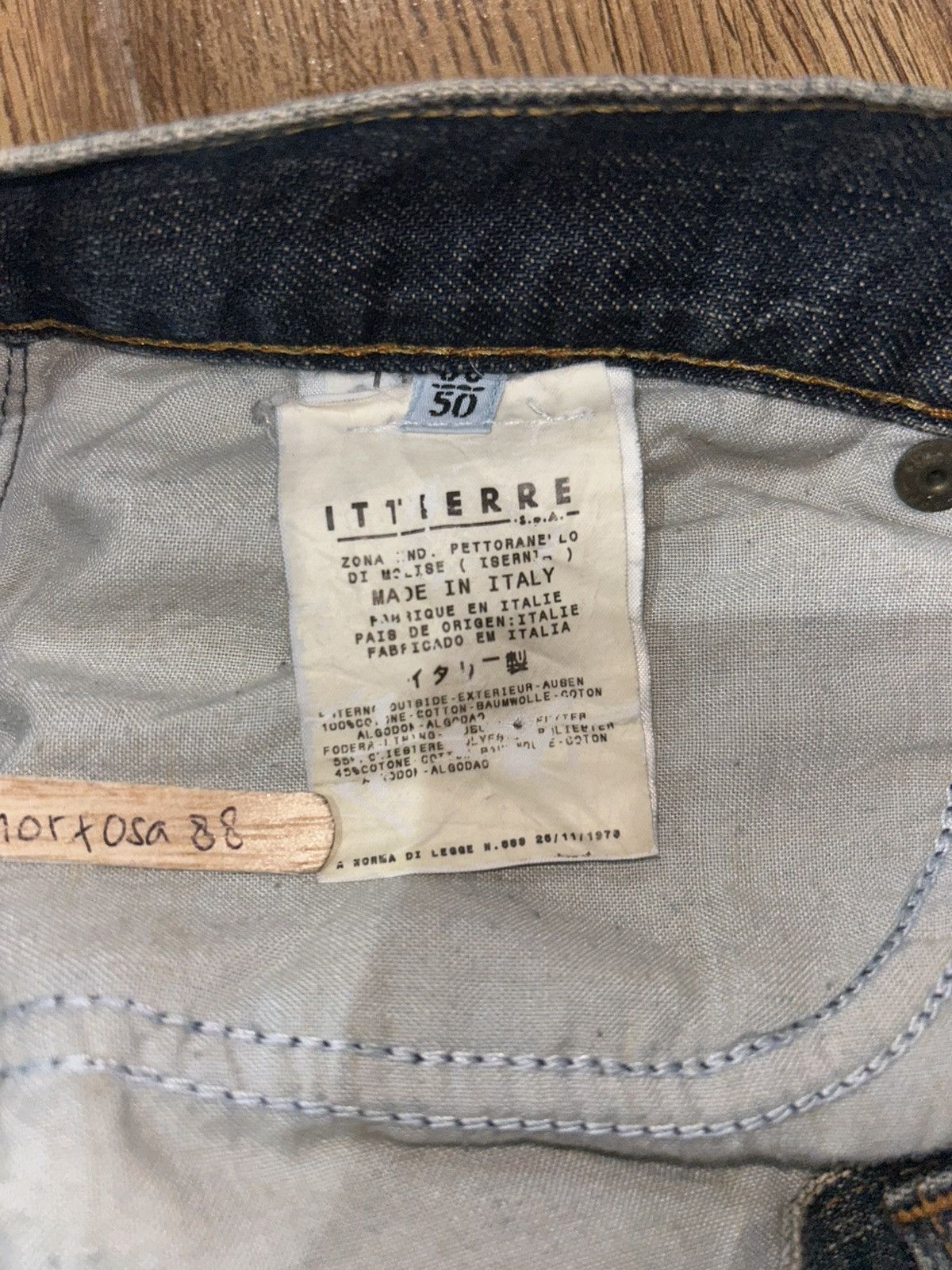 Tornado Mart Dolce & Gabbana D&G Distressed Flared Denim Jeans Size 34" / US 12 / IT 48 - 15 Thumbnail
