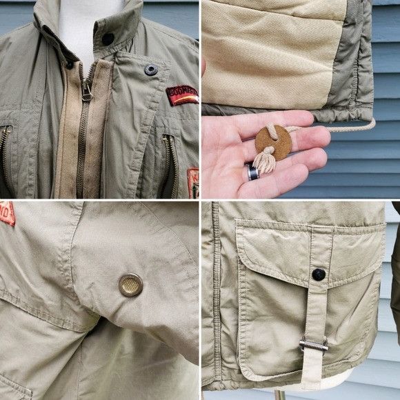 Vintage Vintage 90s y2k Khaki Insulated Outback Australia Kangaroo C Size US S / EU 44-46 / 1 - 4 Thumbnail