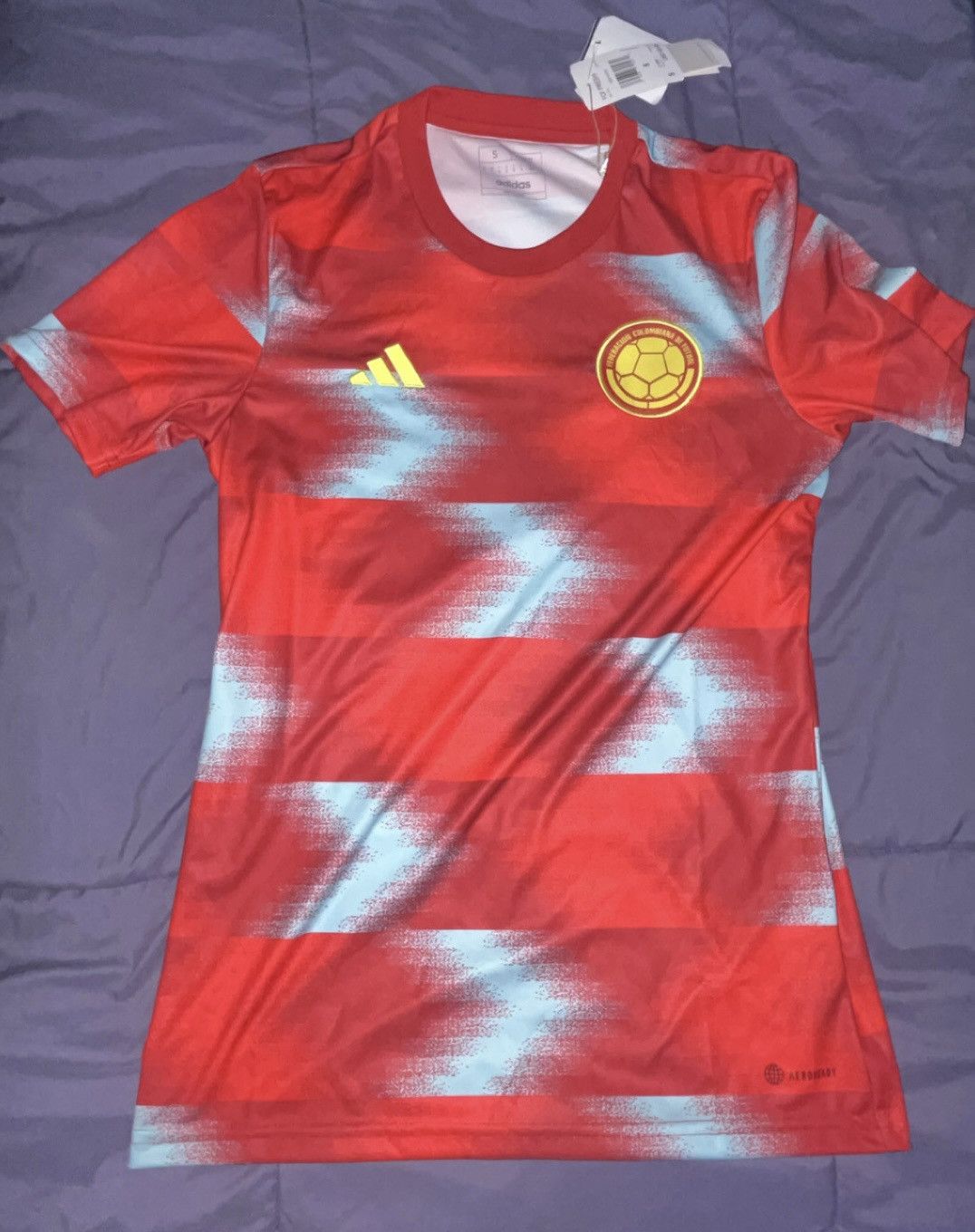 Adidas Colombia Jersey Size US S / EU 44-46 / 1 - 1 Thumbnail