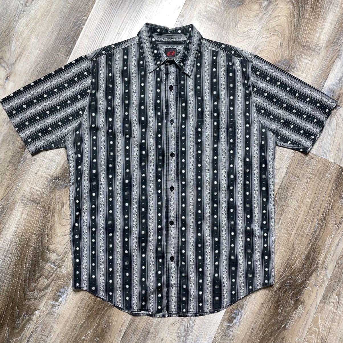Anchor Blue × Vintage Y2K Anchor Blue Vintage Button Up Shirt Mens Medium Choppers Size US M / EU 48-50 / 2 - 1 Thumbnail