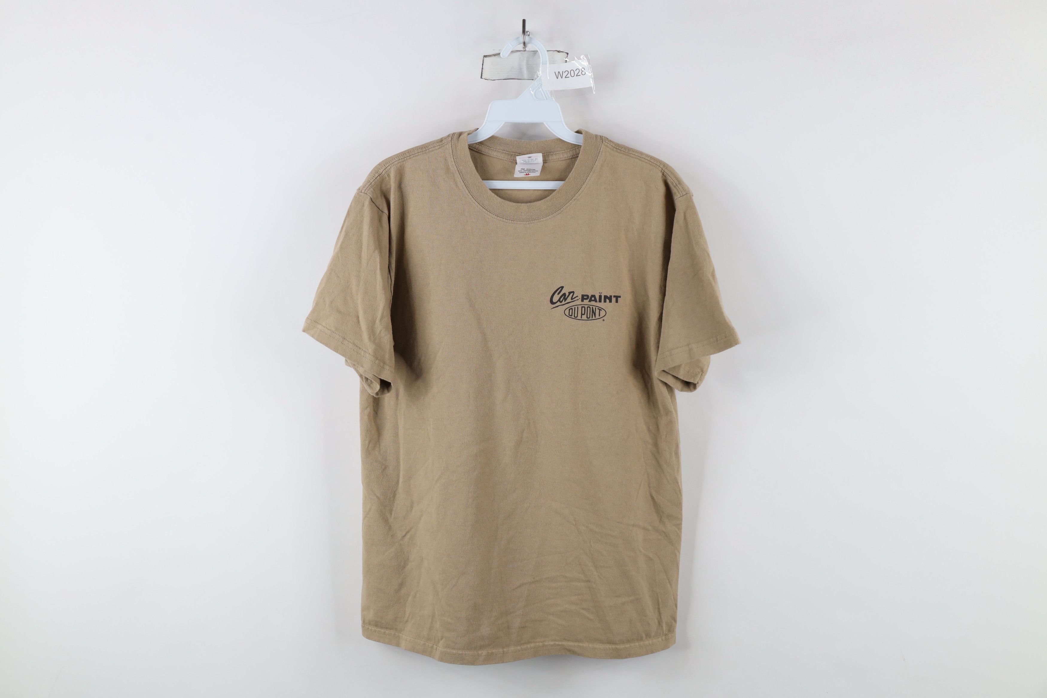 Vintage Vintage Spell Du Pont Car Paint Short Sleeve T-Shirt Beige Size US M / EU 48-50 / 2 - 1 Thumbnail