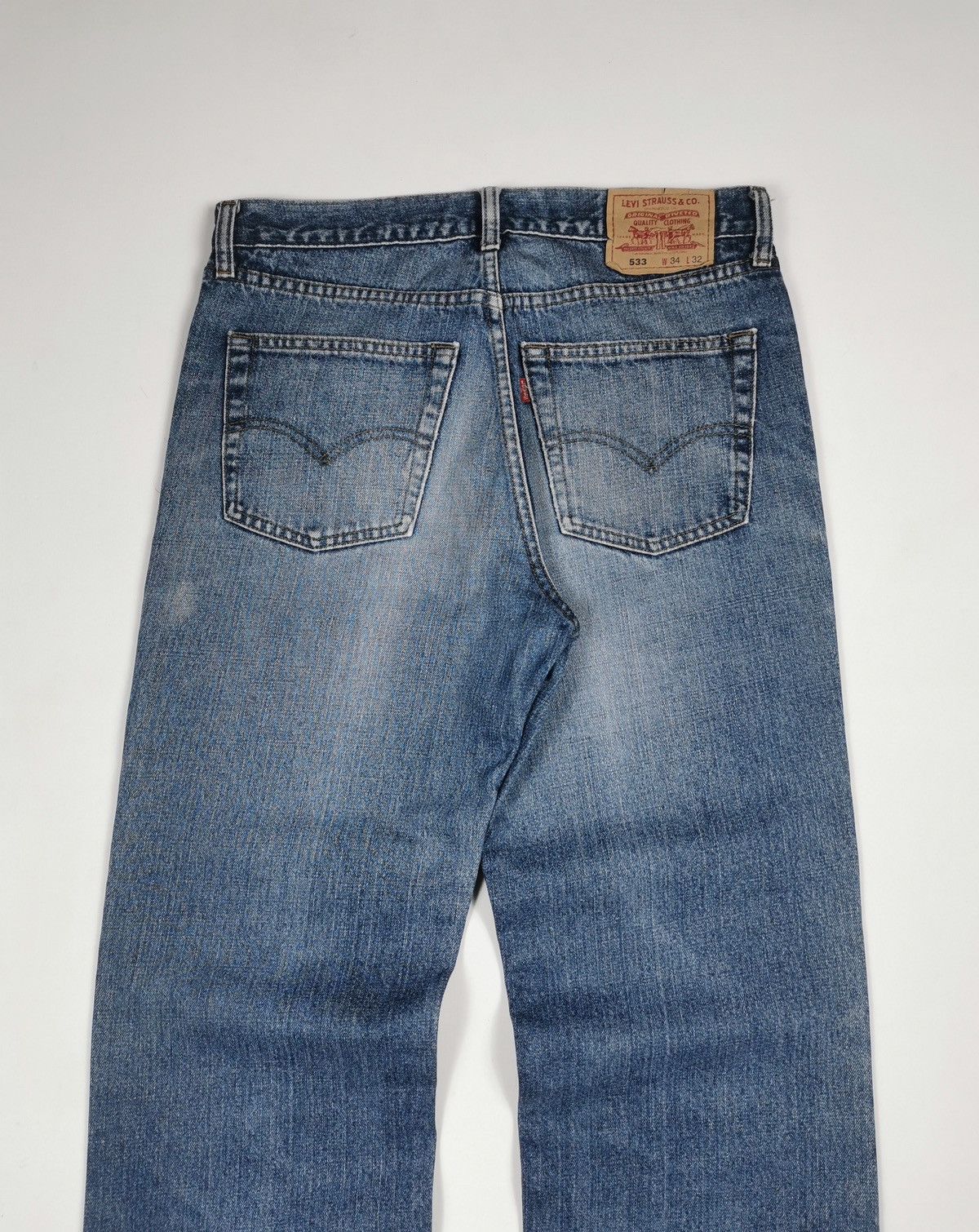 Levi's Vintage Levis 533 Regular Fit Denim Jeans Size US 33 - 5 Thumbnail