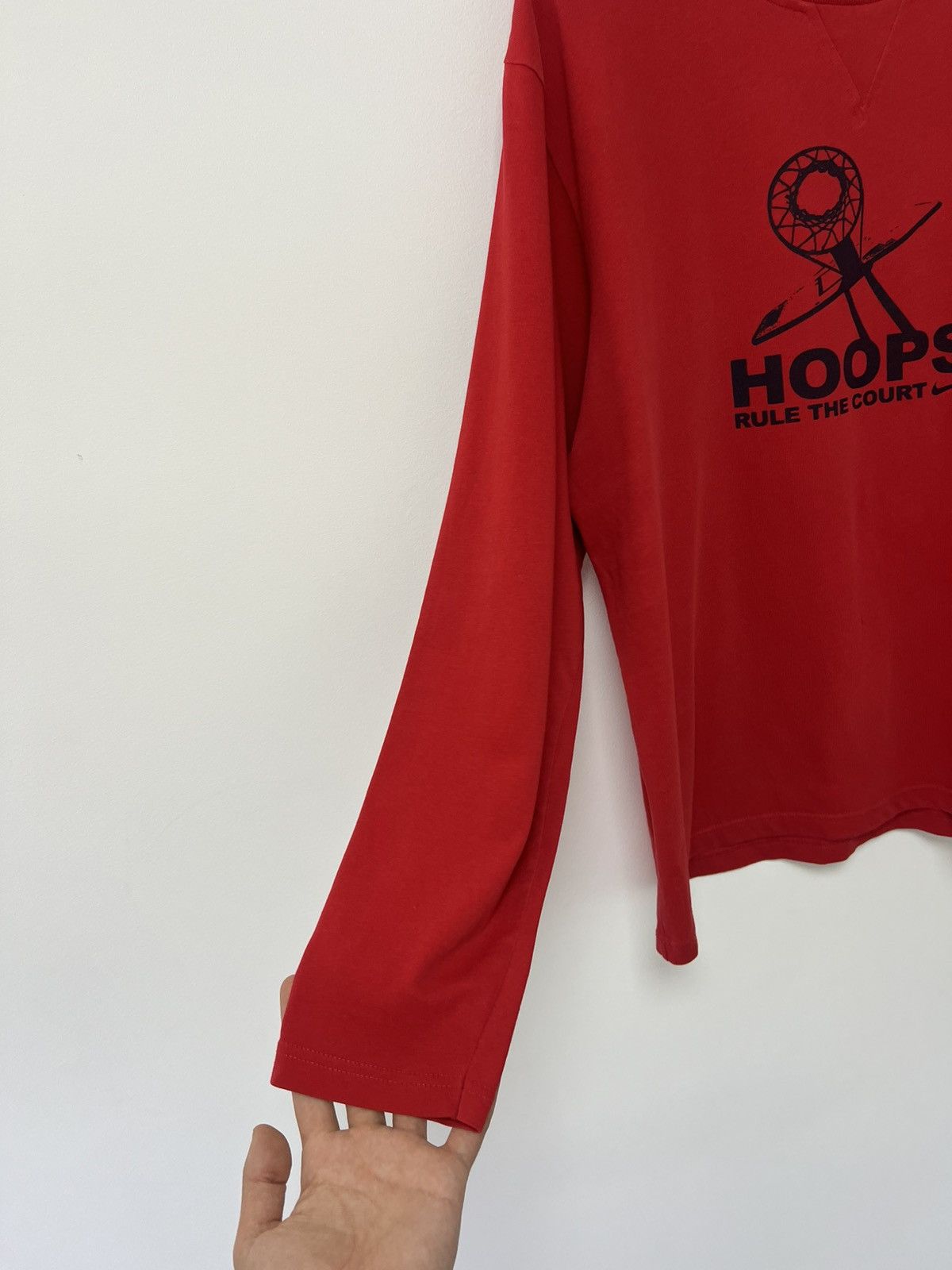 NBA Vintage 90s Nike Basketball Longsleeve Nba Streetball 5 on 5 Size US M / EU 48-50 / 2 - 13 Thumbnail
