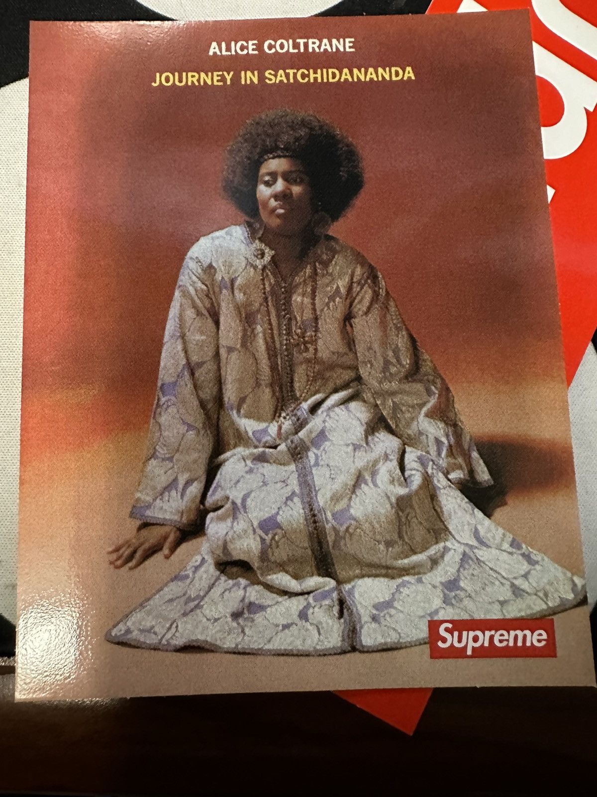 Supreme Alice Coltrane Journey in Satchidananda sticker Size ONE SIZE - 1 Thumbnail