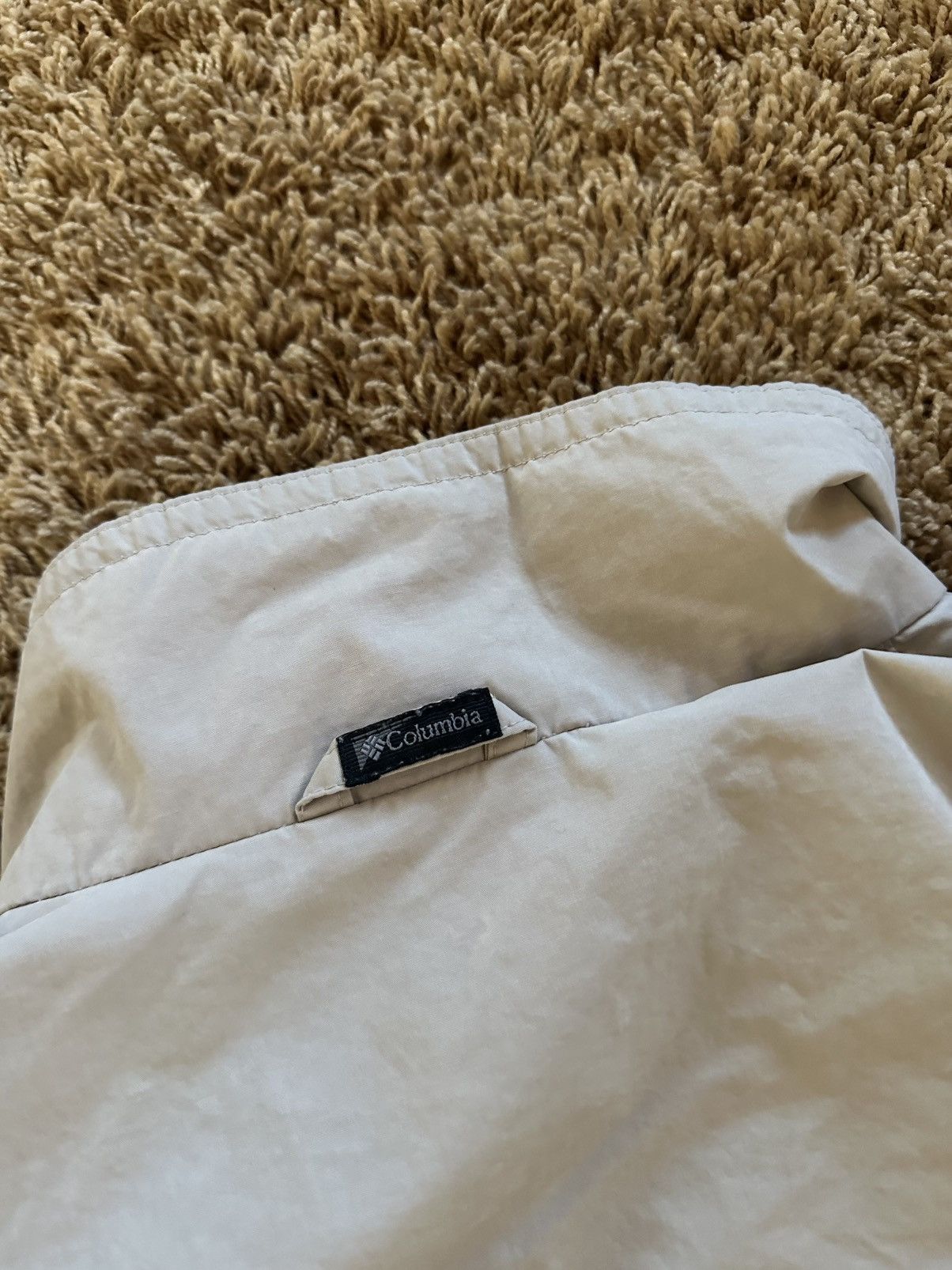 Columbia vintage 90s Workwear hiking mesh lined tan jacket mens S Size US S / EU 44-46 / 1 - 11 Thumbnail