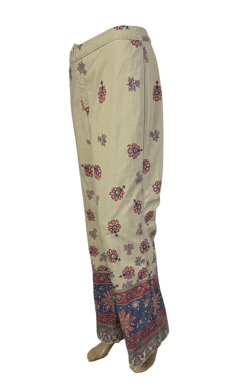 Polo Ralph Lauren × Vintage Polo Jeans Co. Ralph Lauren Vintage Pants Wide Leg Printed Size 34" / US 12 / IT 48 - 3 Thumbnail