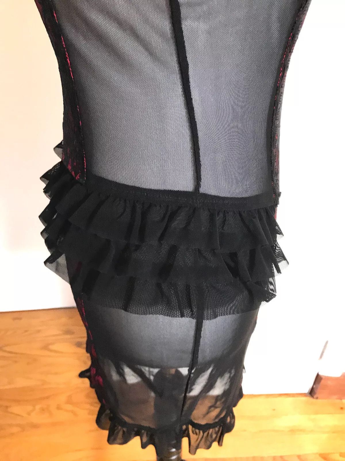 Lip Service Lip Service Vintage Vaudeville Vamps Lace & Mesh Dress XS Size XS / US 0-2 / IT 36-38 - 5 Thumbnail