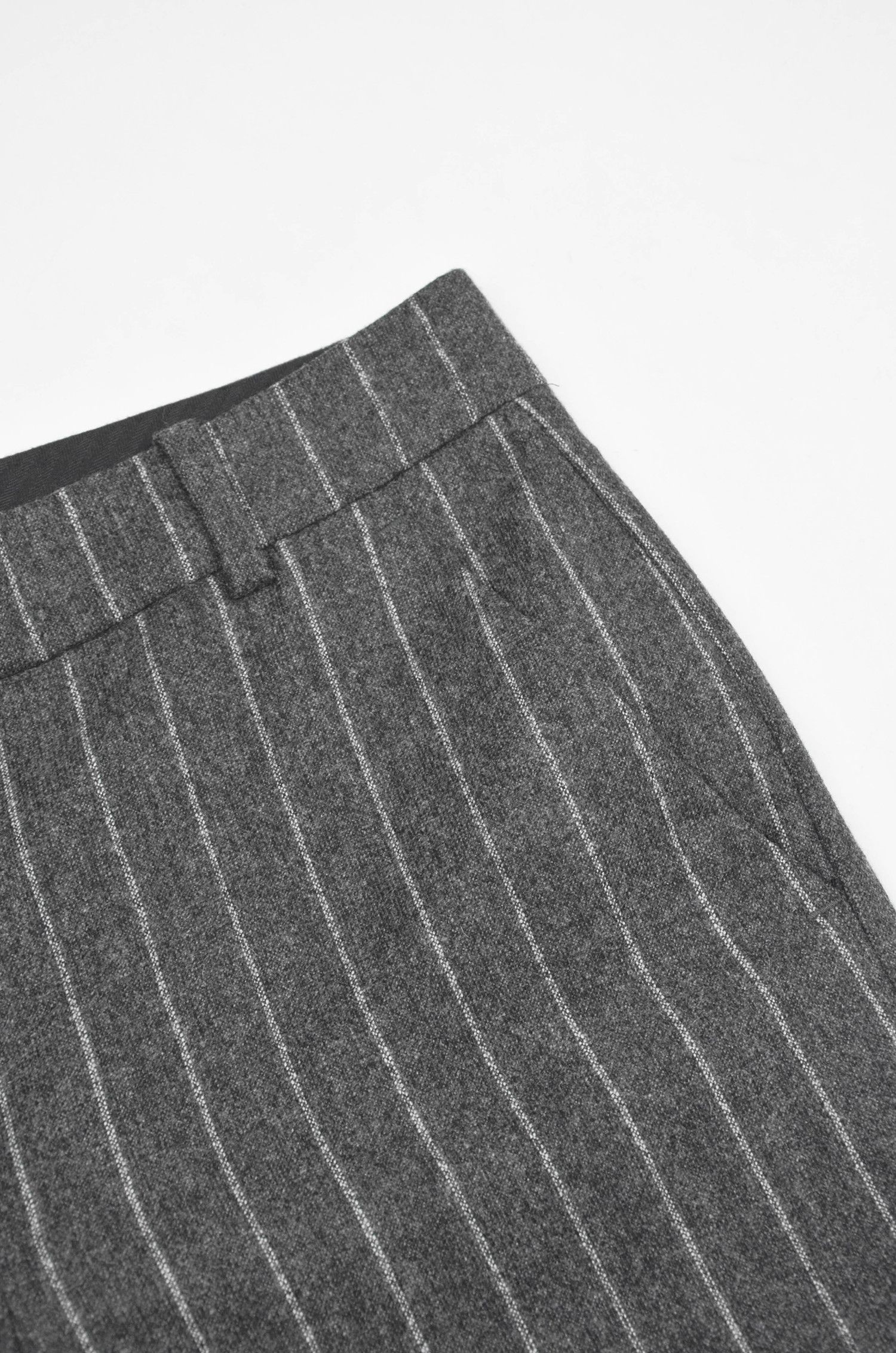 The Kooples The Kooples Pinstripe Slim Trousers Cropped - IT34 Size 24" / US 00 / IT 34 - 3 Thumbnail