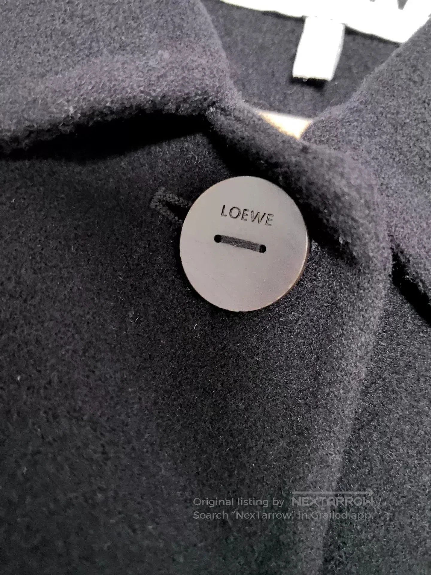 Loewe Loewe Black Wool Coat Size 38. Size US S / EU 44-46 / 1 - 8 Thumbnail