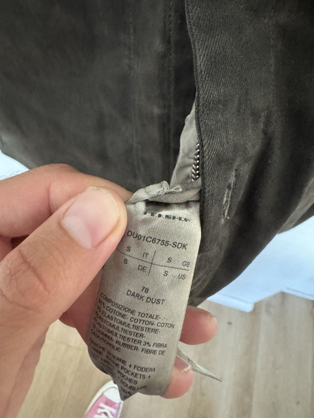 Rick Owens Drkshdw Dark dust oversized denim outershirt Size US S / EU 44-46 / 1 - 4 Thumbnail