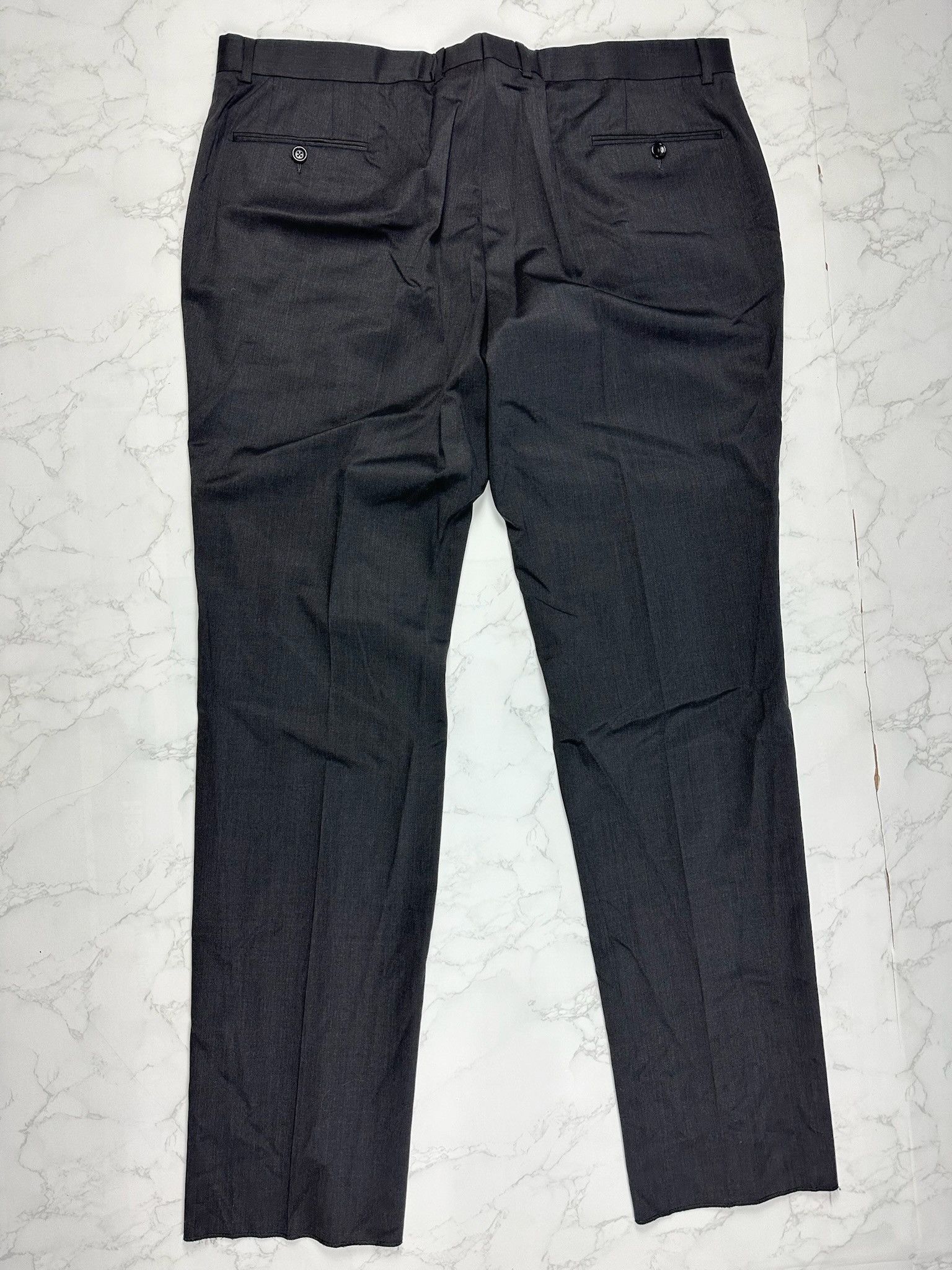 🔥70% OFF🔥 [SALE] Gucci Charcoal City Wool Casual Pants