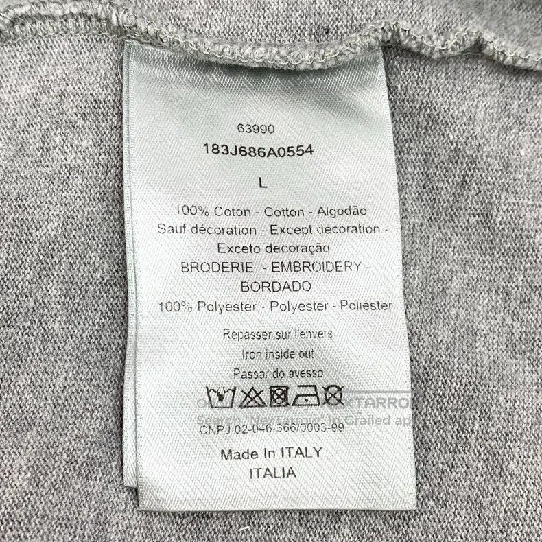 Dior Dior Gray splash ink logo letter embroidery cotton round-n Size US L / EU 52-54 / 3 - 7 Thumbnail