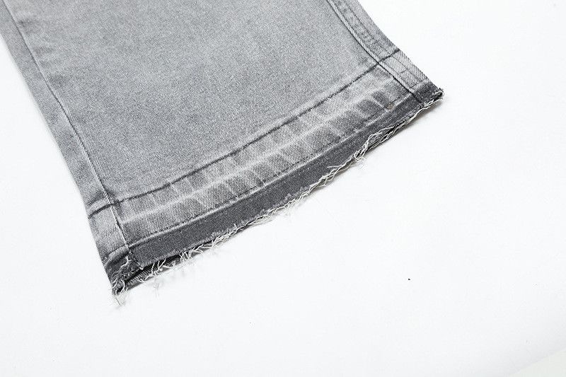 Japanese Brand American high street hip-hop retro gray jeans for men Size US 32 / EU 48 - 6 Thumbnail