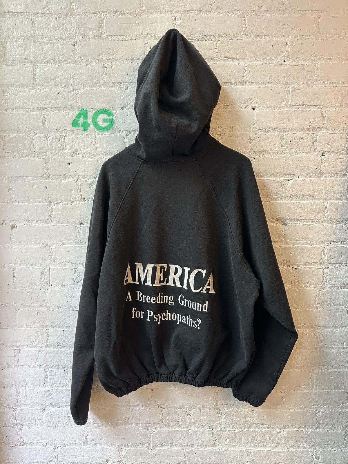 Enfants Riches Deprimes ERD AMERICA PSYCOPATH HOODIE SZ L Size US L / EU 52-54 / 3 - 1 Thumbnail