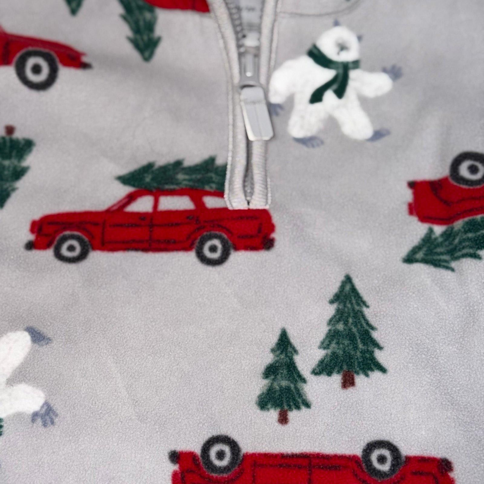 Other Carter's Kids Fleece Pullover with Holiday Print 2T Size US XXS / EU 40 - 2 Thumbnail