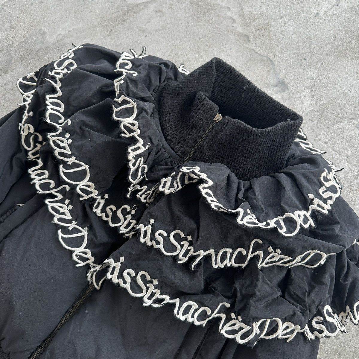 Denis Simachev Vintage Denis Simachev Cropped Puffer Jacket Lush Neck Size L Size L / US 10 / IT 46 - 4 Thumbnail