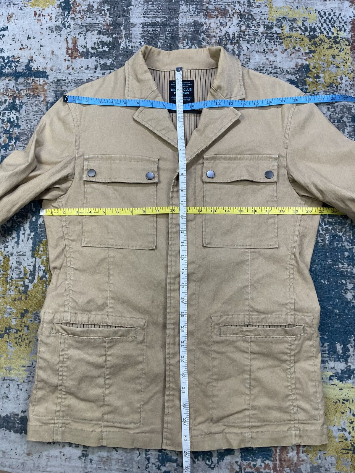 Nicole Club Nicole Club For Men Utility Safari Field Jacket Size US S / EU 44-46 / 1 - 10 Thumbnail