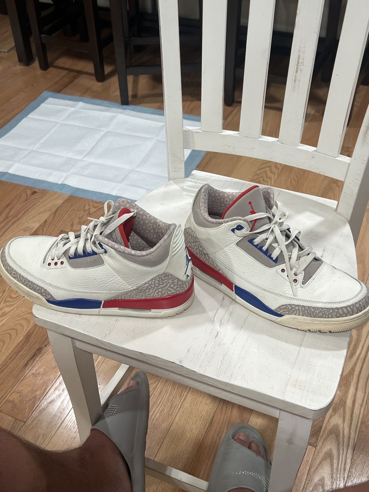 Jordan Brand Jordan 3 Retro “International Flight” Size US 12.5 / EU 45-46 - 8 Thumbnail