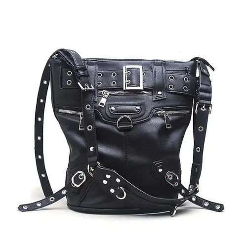 Other Women Vintage Rivet Handbag/Crossbody bag Size ONE SIZE - 4 Thumbnail