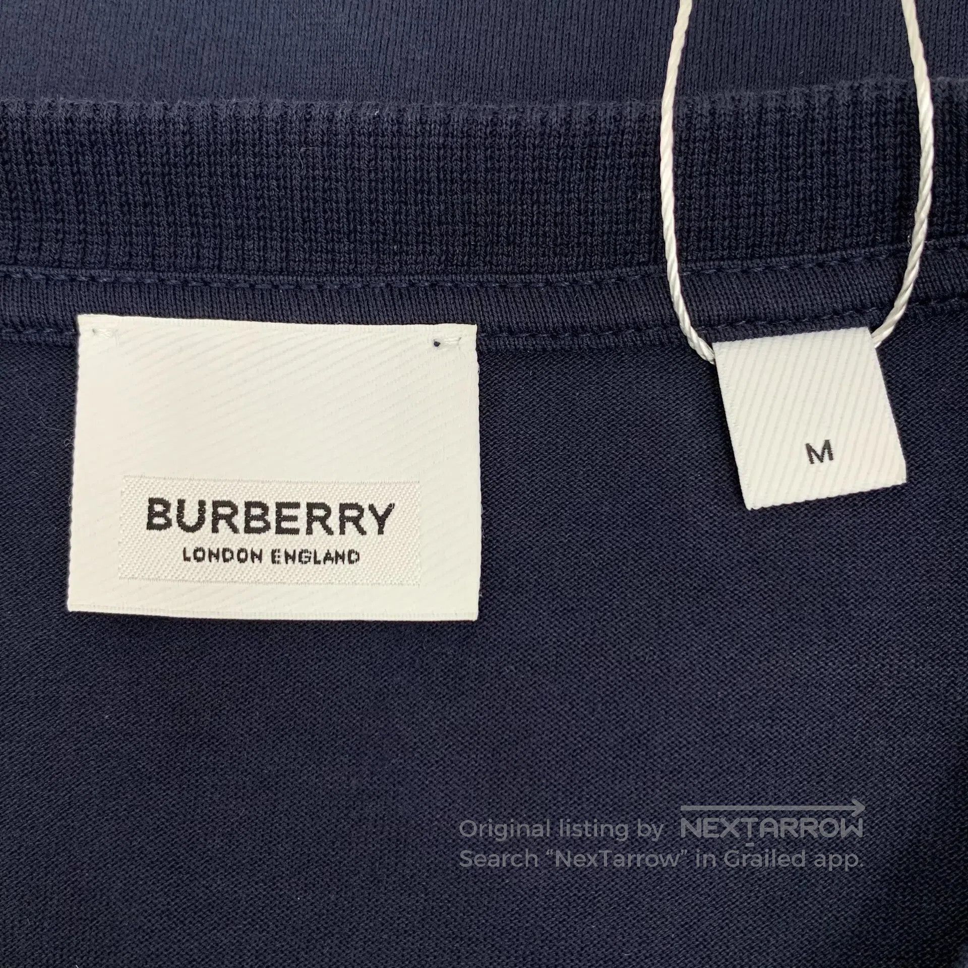 Burberry Burberry Dark blue patchwork cotton round neck short sleev Size US M / EU 48-50 / 2 - 6 Thumbnail