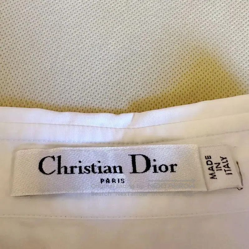 Dior Dior White Cotton Logo Floral Short Sleeve Shirt . Size L / US 10 / IT 46 - 7 Thumbnail