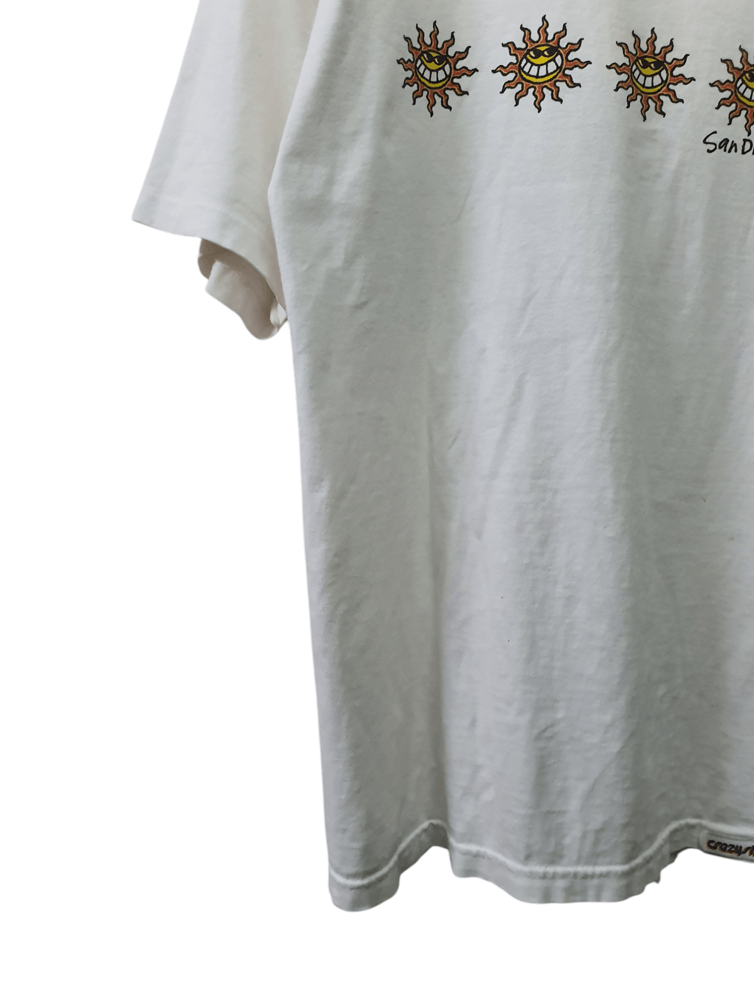 Vintage vintage "Crazy Shirt Hawaii San Diego" T-shirt Size US M / EU 48-50 / 2 - 10 Thumbnail