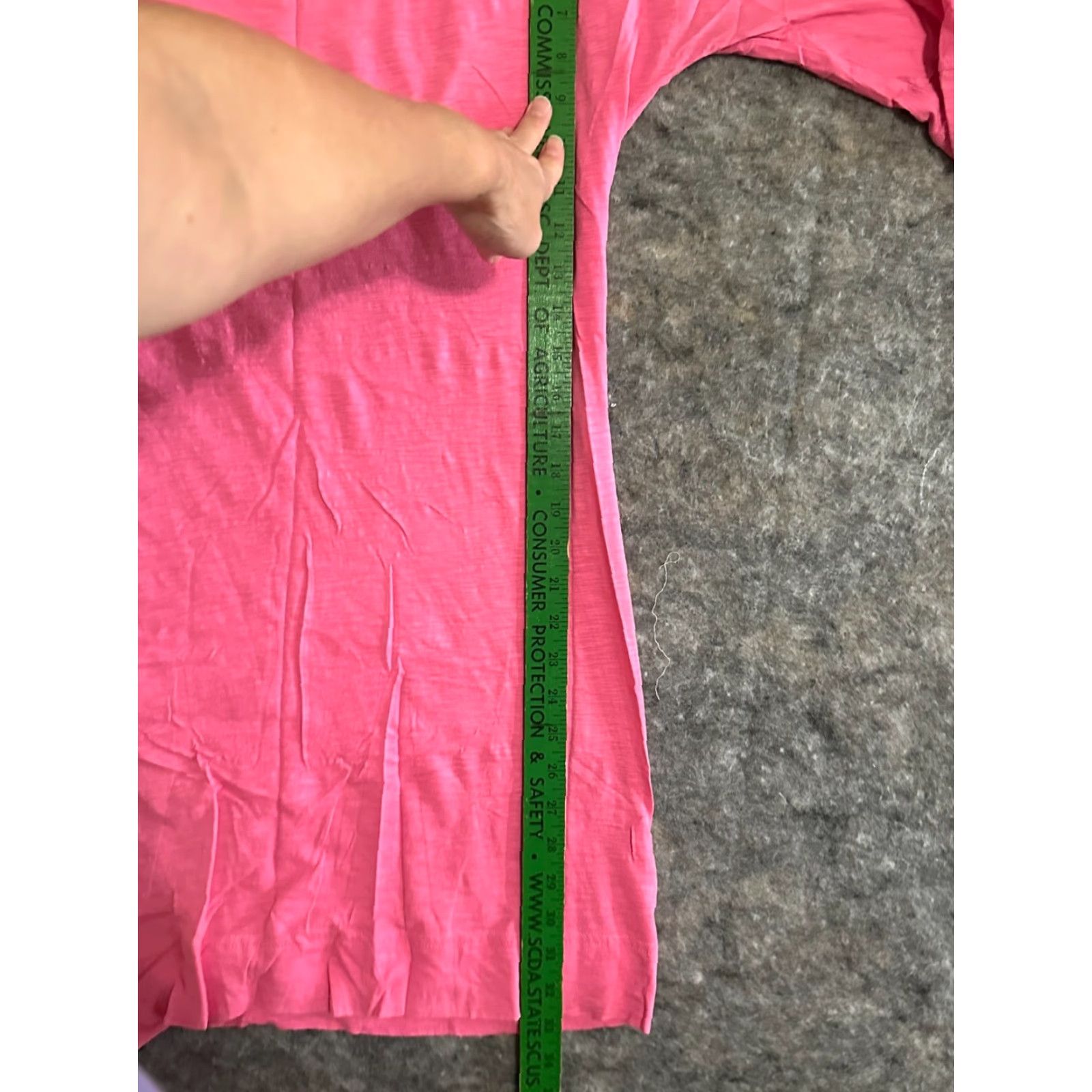Lilly Pulitzer Lilly Pulitzer Cassie Pima Cotton 3/4 Sleeve Pink T-Shirt Dress Solid Boat Neck Size S Womens Regular Short Dress Size S / US 4 / IT 40 - 4 Thumbnail