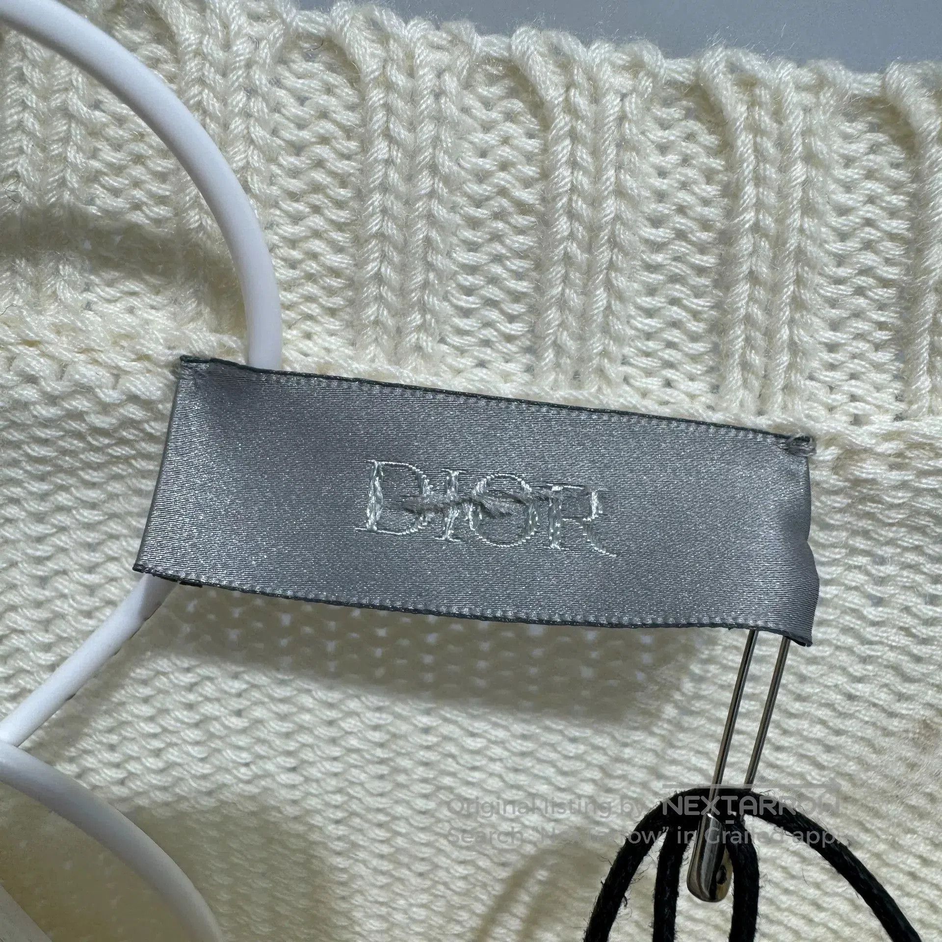 Dior Dior x Travis Scott Devil Print Knit Sweater. Size US L / EU 52-54 / 3 - 4 Thumbnail