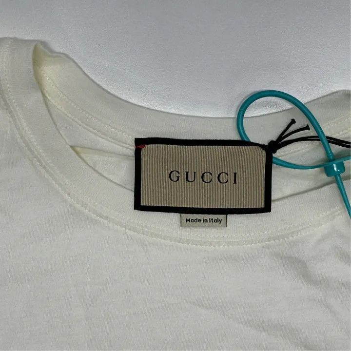Gucci Gucci Gucci Color Block Logo Print T-Shirt -2506 Size US XL / EU 56 / 4 - 3 Thumbnail