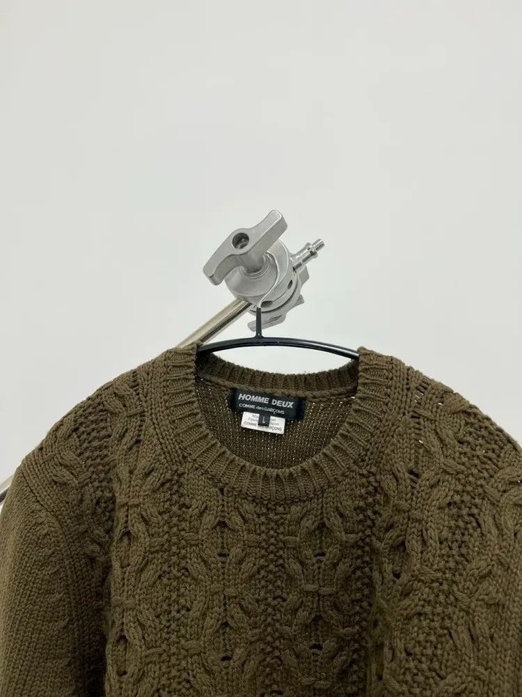 Comme des Garcons Comme Des Garcons Homme Deux Knitwear Sweater-2505 Size US L / EU 52-54 / 3 - 3 Thumbnail