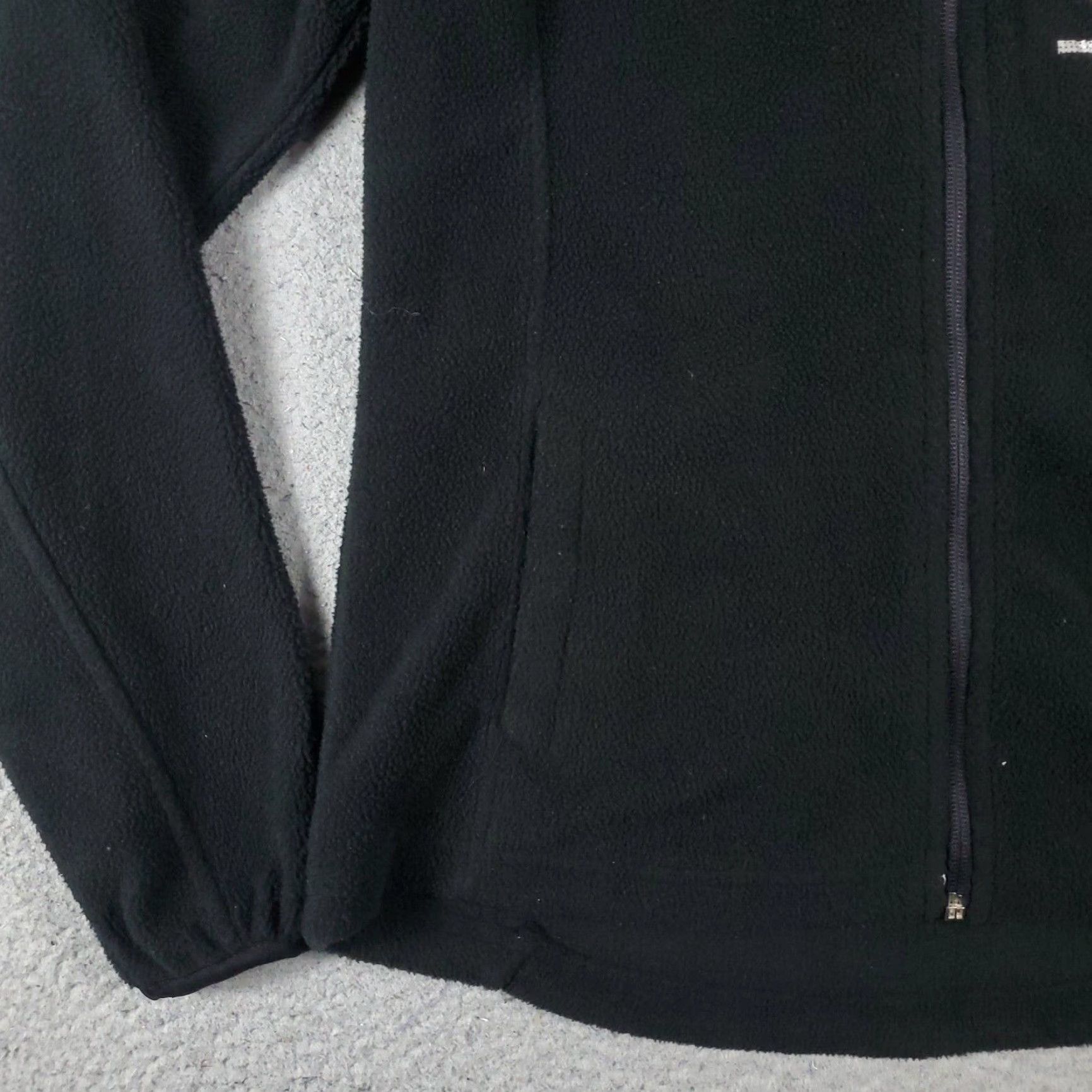 Reebok Reebok Jacket Womens Small Black Fleece Full Zip Regular Fit Sportswear Size S / US 4 / IT 40 - 3 Thumbnail