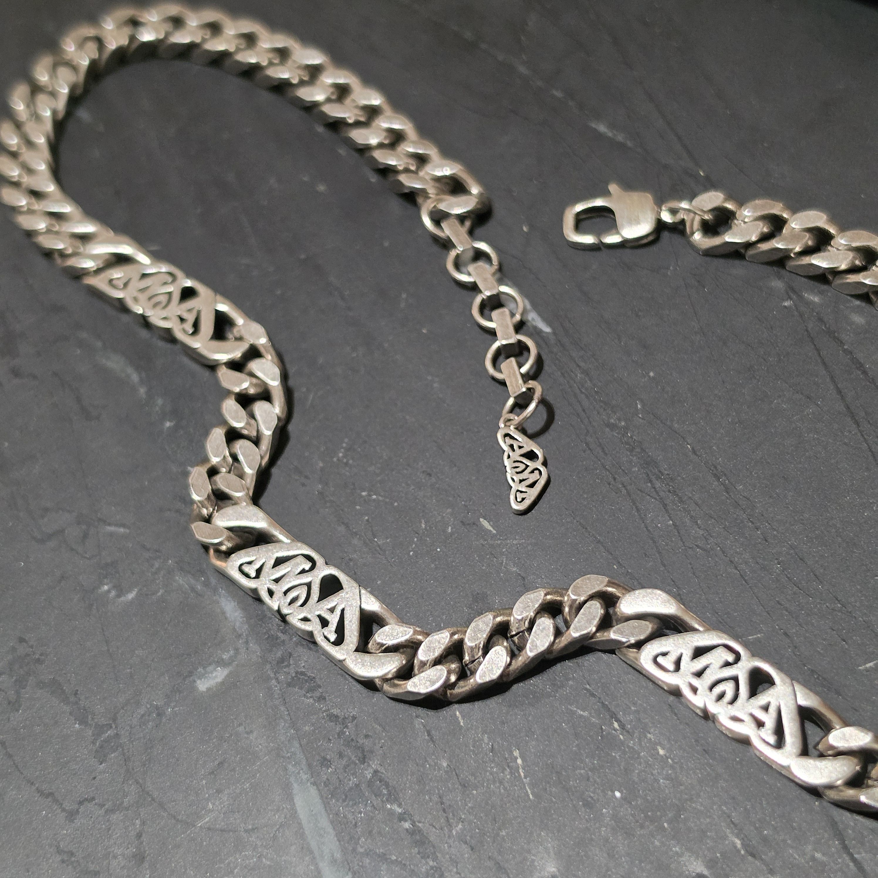 Alexander McQueen Seal Logo Chain Choker Size ONE SIZE - 2 Thumbnail