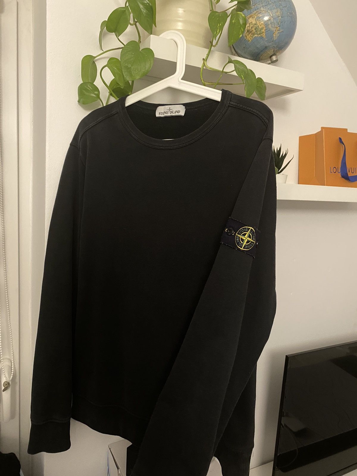 Stone Island Stone Island Crewneck Sweatshirt Black Size US L / EU 52-54 / 3 - 1 Thumbnail