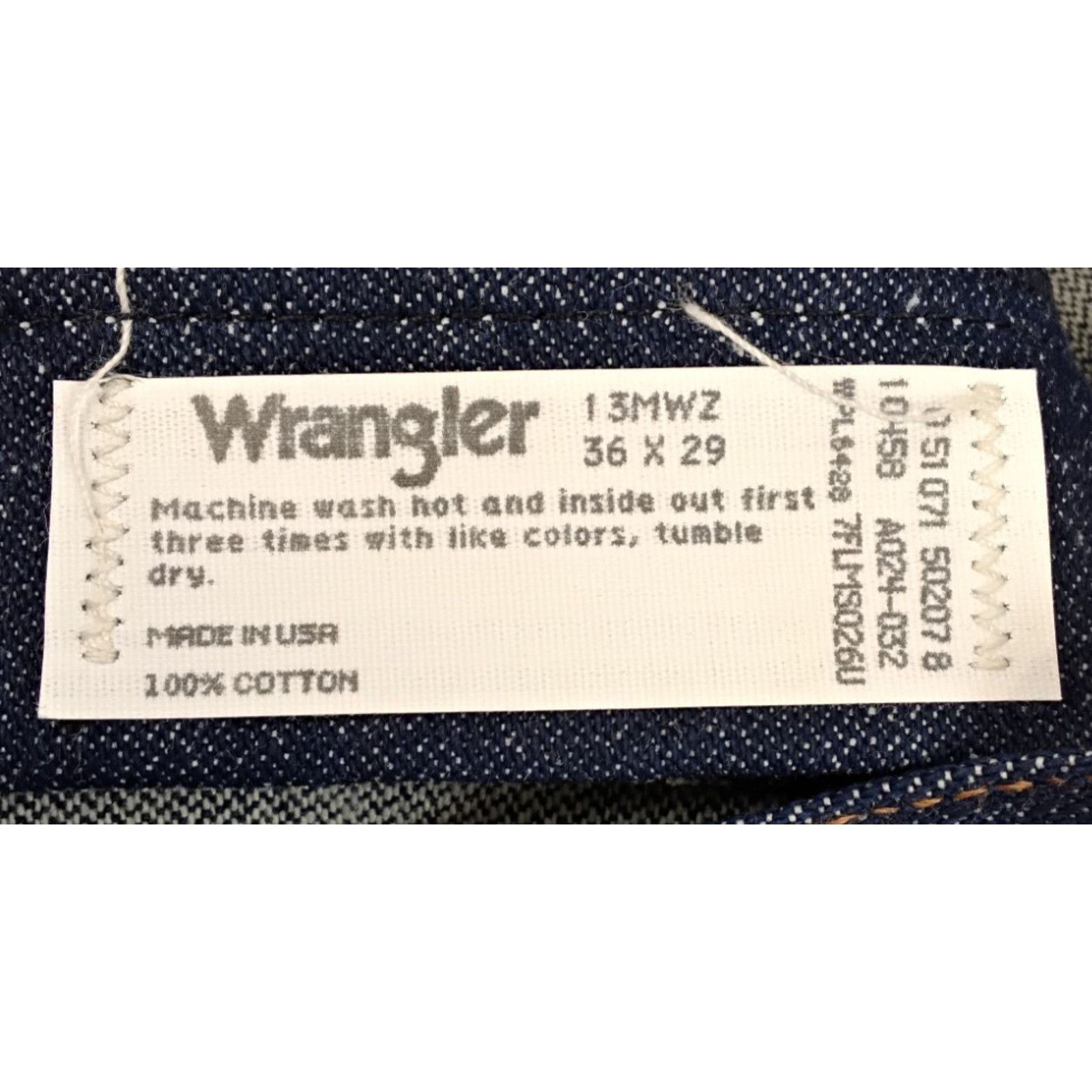 Wrangler Wrangler Pro Rodeo Cowboy Cut Jeans Men's 36 Deadstock VTG Size US 36 / EU 52 - 8 Thumbnail