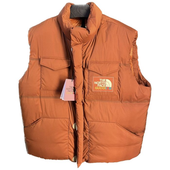 Gucci X North Face Gucci Puffer Vest In XL And XXL